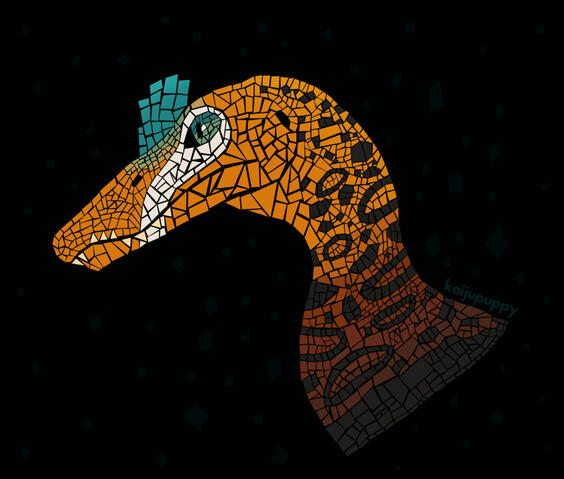 Spinosaur Mosaic Spinosaur Mosaic